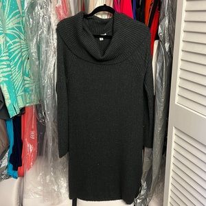 Dark grey beautiful and comfy sweater dress size XS